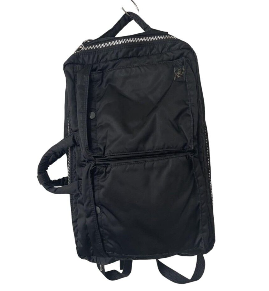 PORTER YOSHIDA TANKER 3way business bag briefcase shoulder Backpack Black Japan