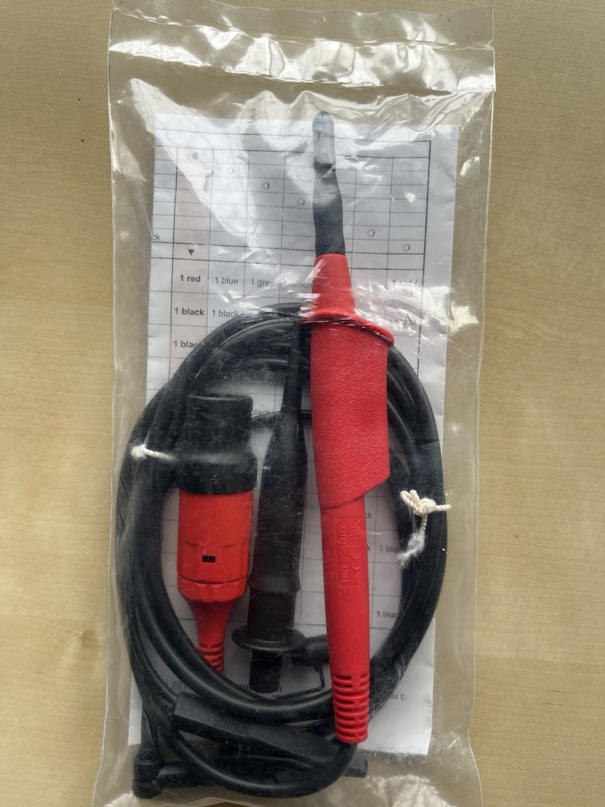 Fluke VPS410-R 10:1 Voltage Probe Set 300 MHz for ScopeMeter 190 Series
