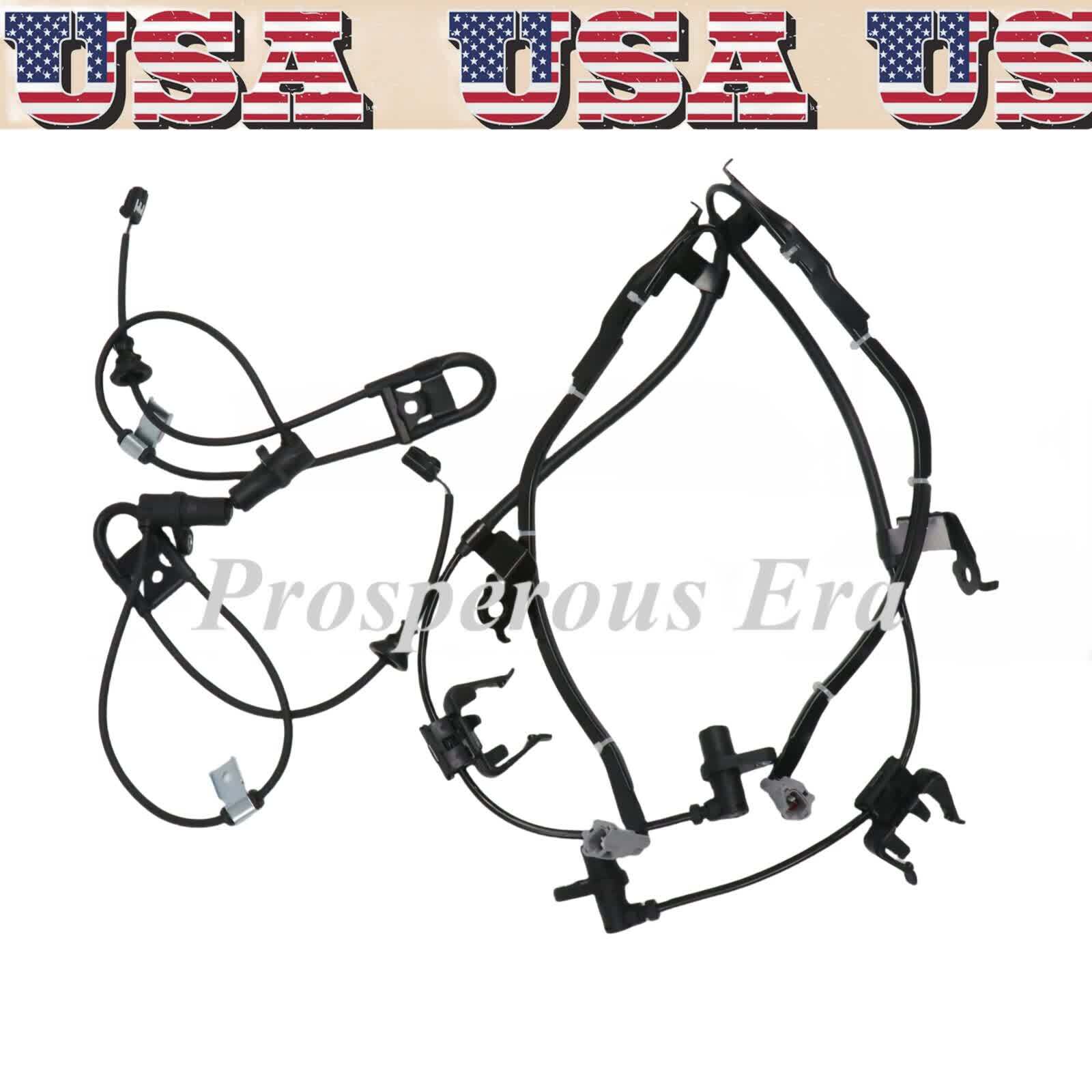 4X Front & Rear ABS Speed Sensor Set For Toyota Highlander RX330 RX350 RX400h