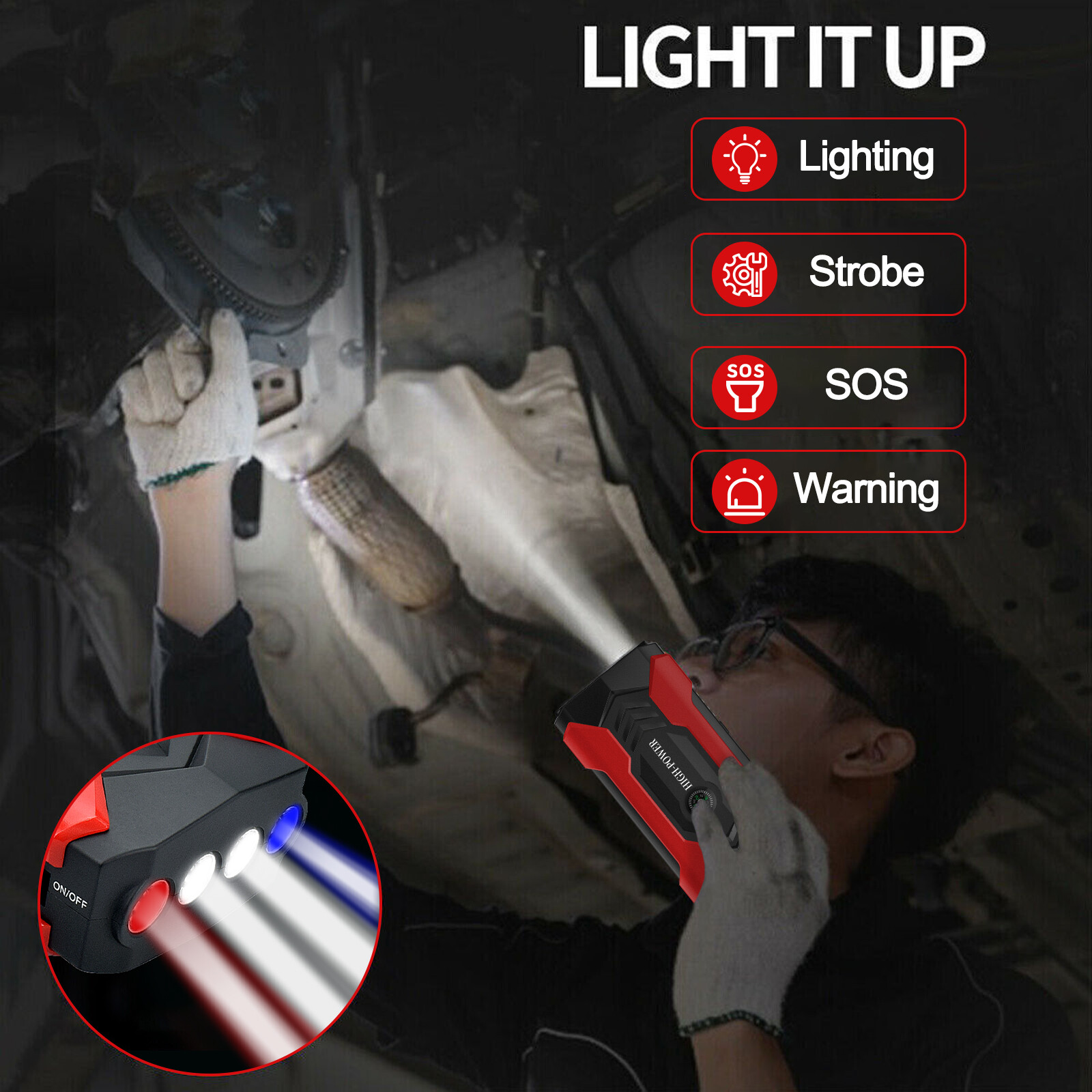 100000mAh Car Jump Starter Booster Jumper Box Power Bank Battery Charger