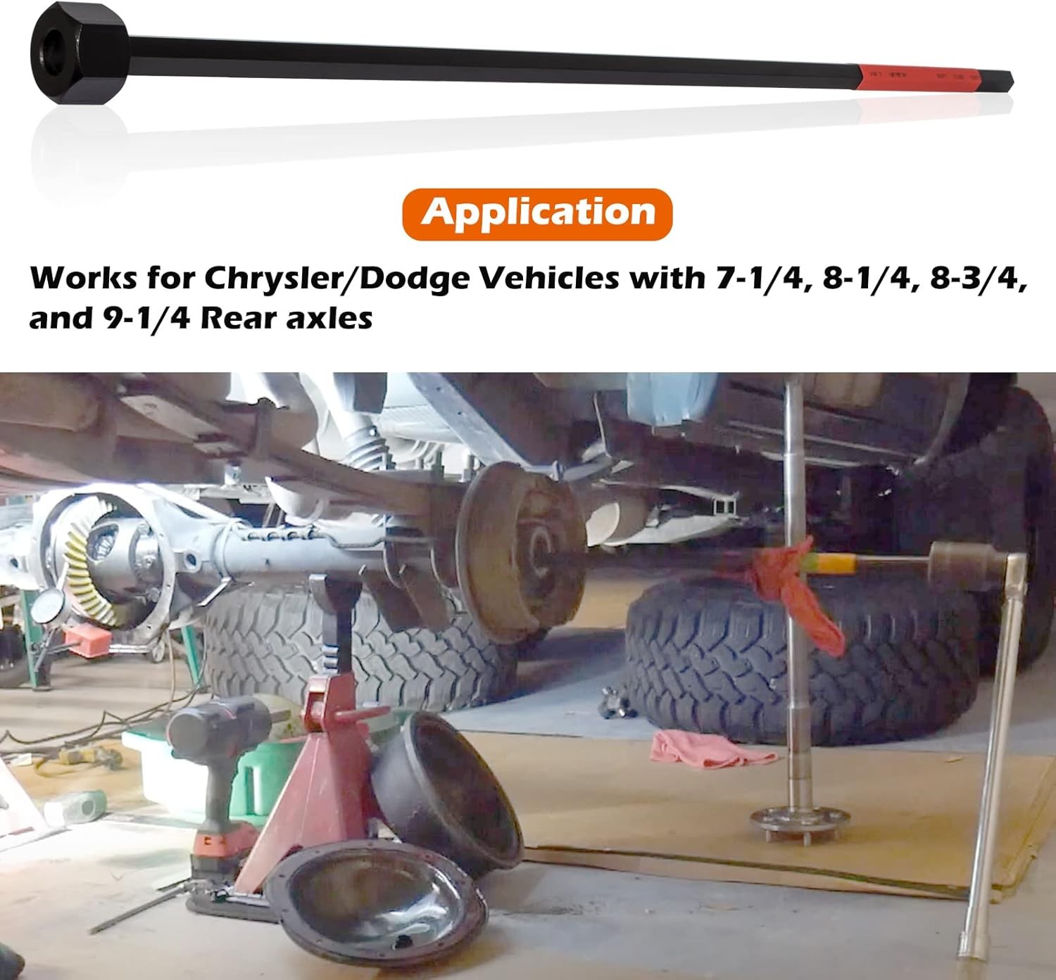 For Dodge Chrysler Rear Axle 6602 Differential Bearing Preload Wrench Tool C4164