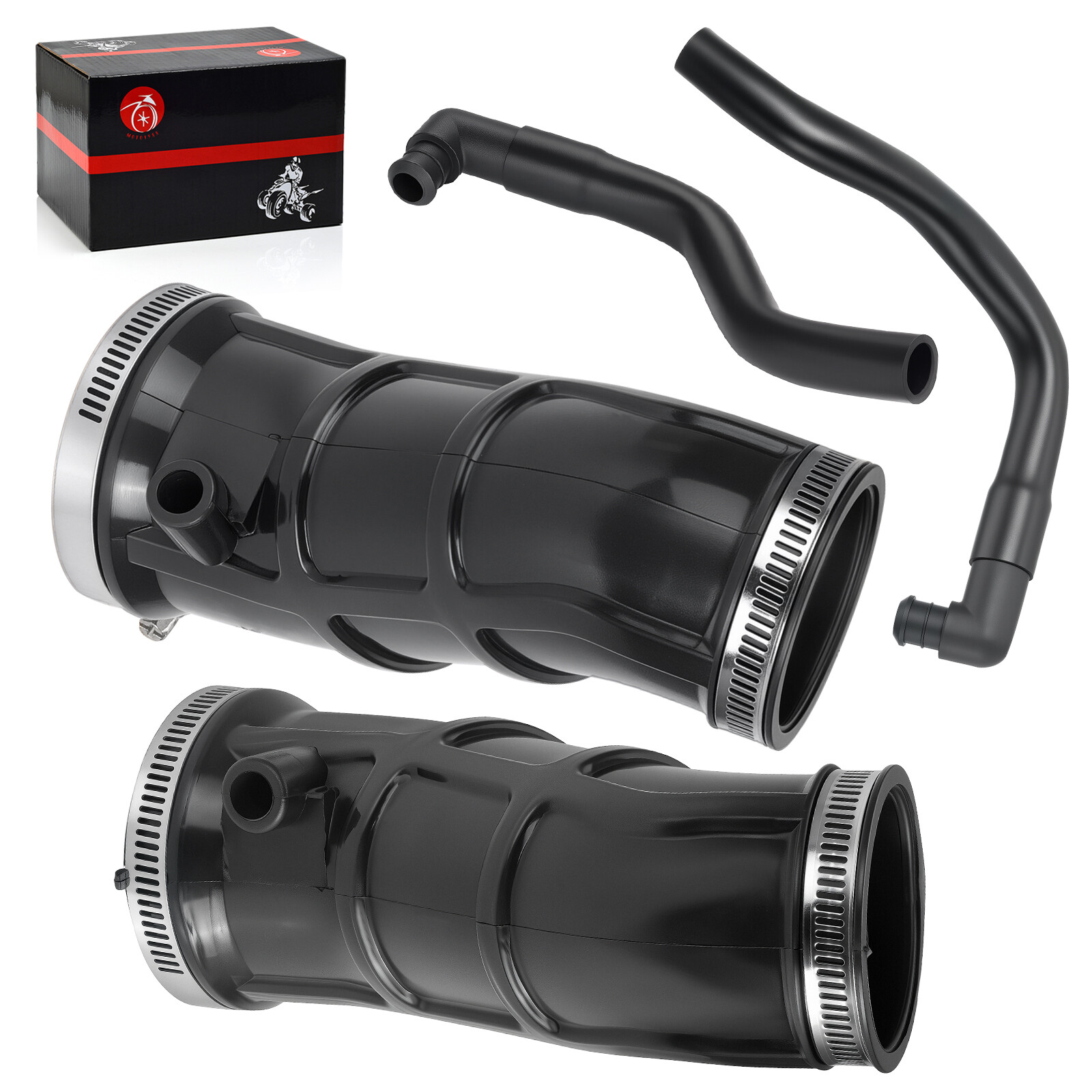 2001-2005 For Yamaha Raptor 660R YFM660R Airbox Manifold Snorkel Intake Tube L+R