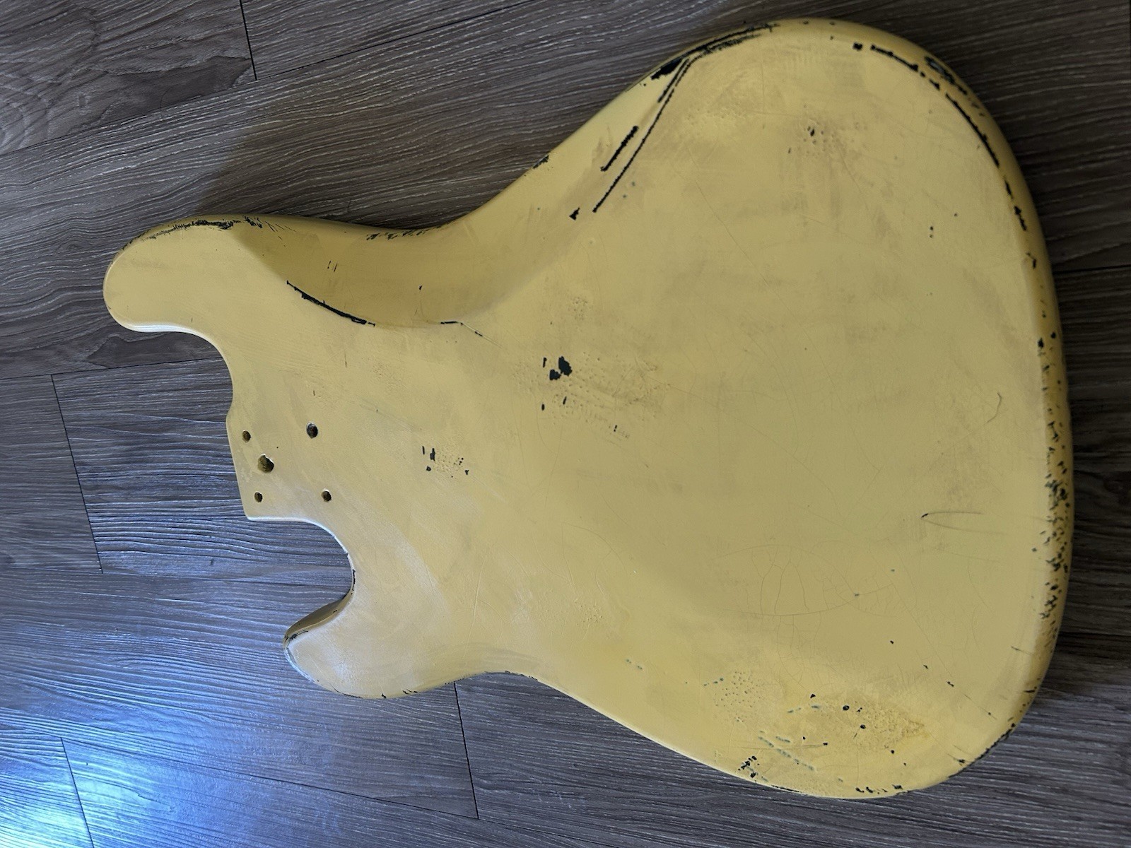 Yellow Body for Precision Bass Relic - NITRO finished
