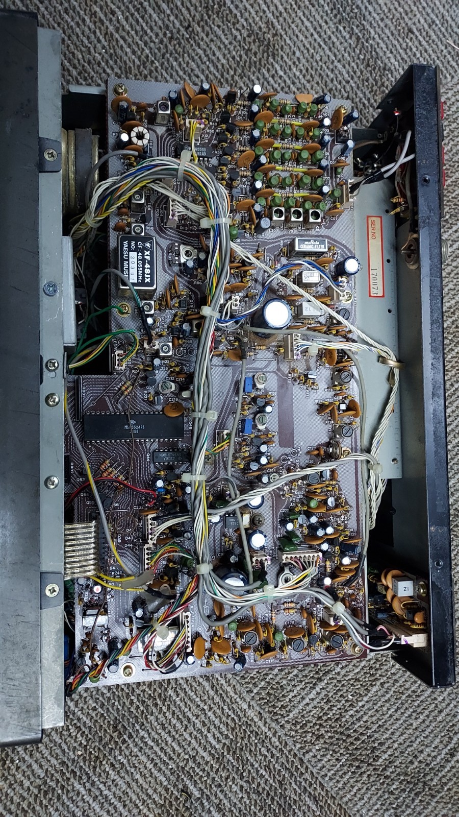 Yaesu FRG-7700 HF Shortwave Receiver SWL Ham Radio Communications Receiver