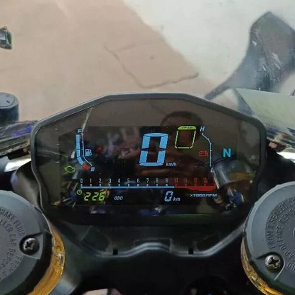 1Pc Digital Motorcycle Dash Panel LCD Dashboard DC 8-12V Motorcycle Odometer