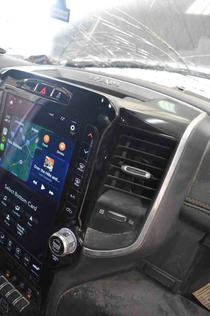 2021 RAM 2500 12" UCONNECT 5 OEM RADIO W/ CONTROL PANEL & MODULE UAX W/ 4C NAV