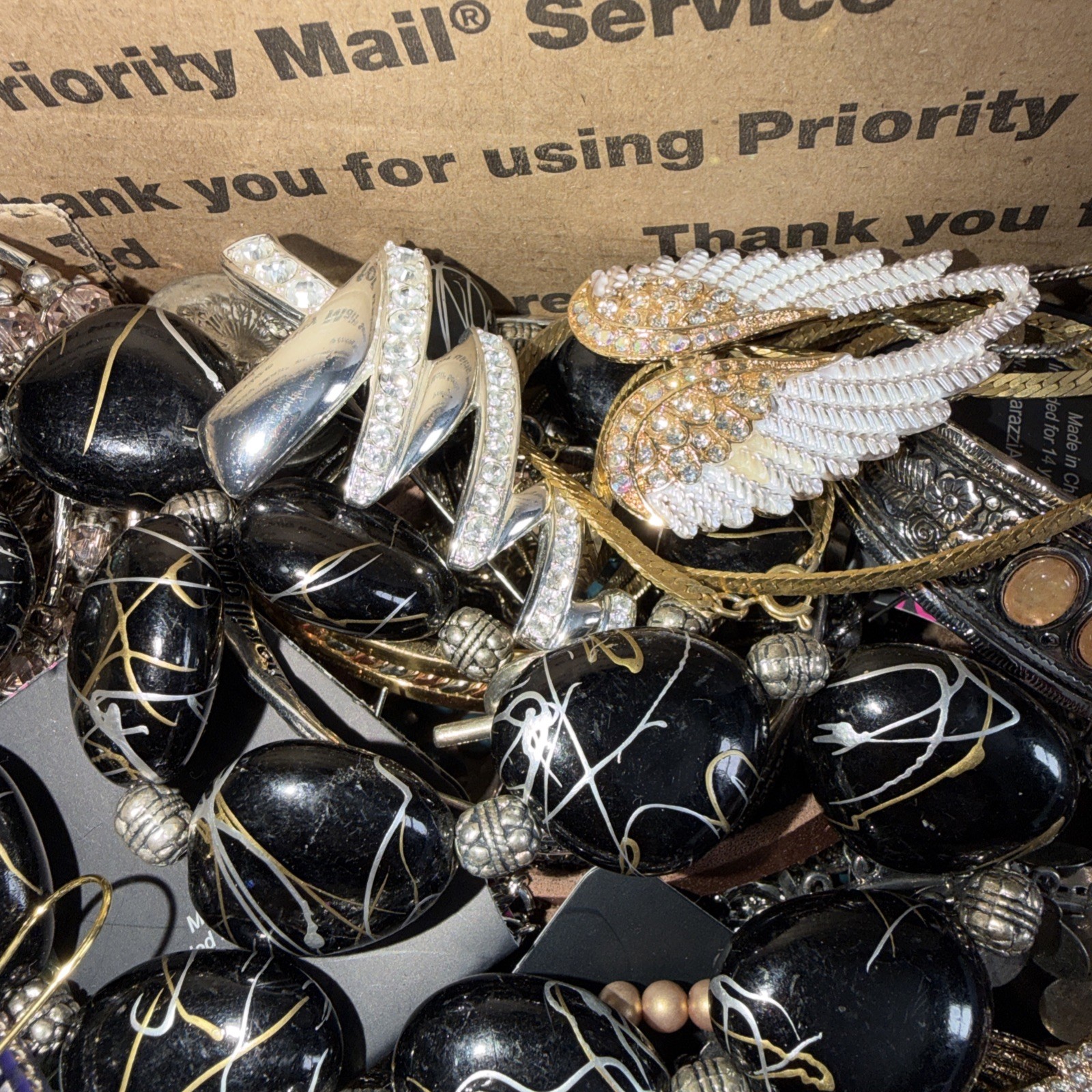 Vintage to Now Jewelry Lot, All Wearable Untested. No Junk. Box A2