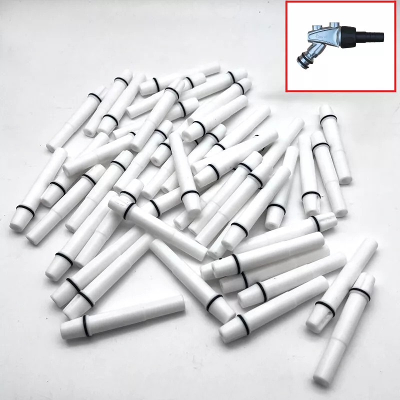 100 PCS 1006 485# PTFE Venturi insert sleeve for Gema IG06 powder injector pump