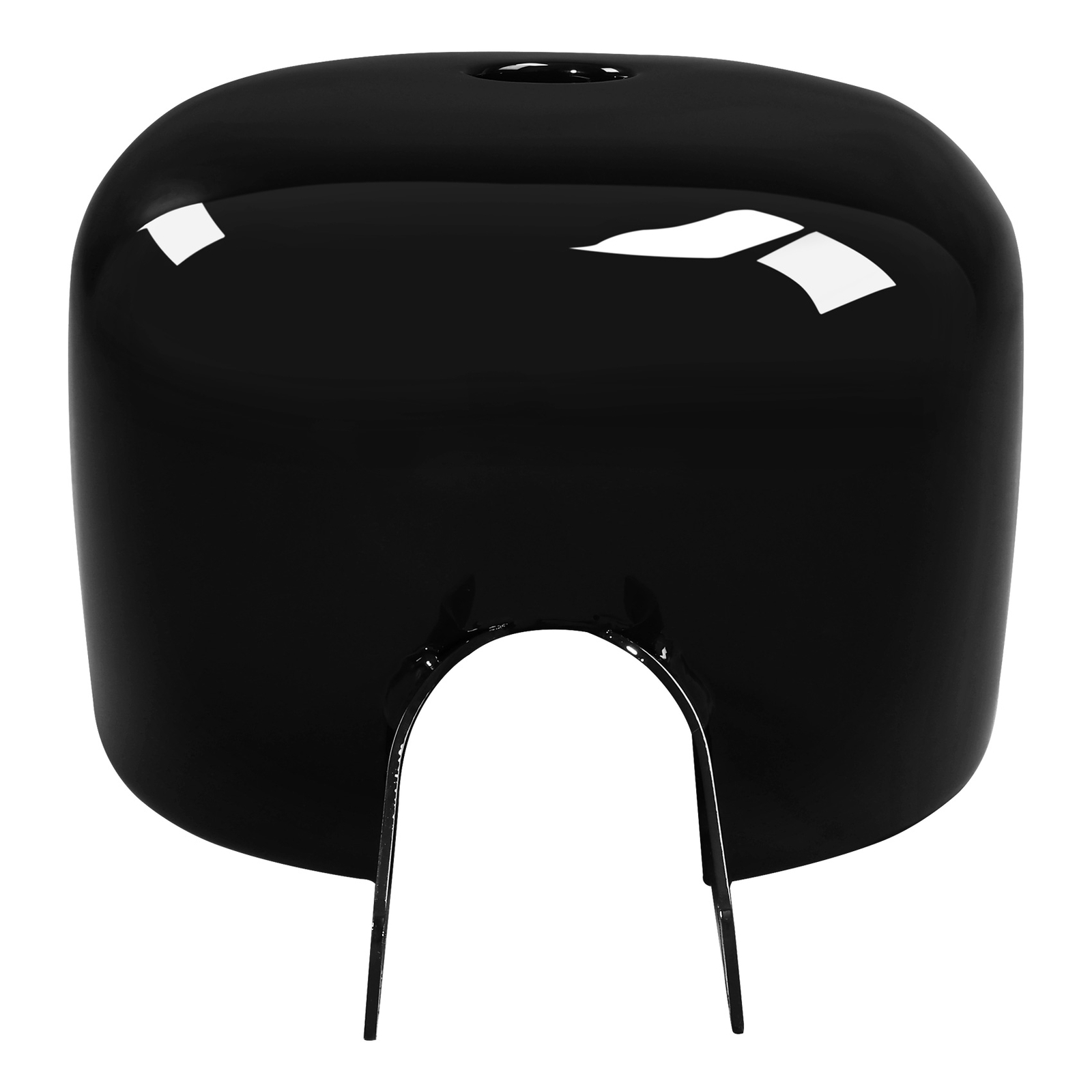 Vivid Black 3.7gal. Gas Fuel Tank Fit For Harley Sportster 883 XL 1200 2004-2006