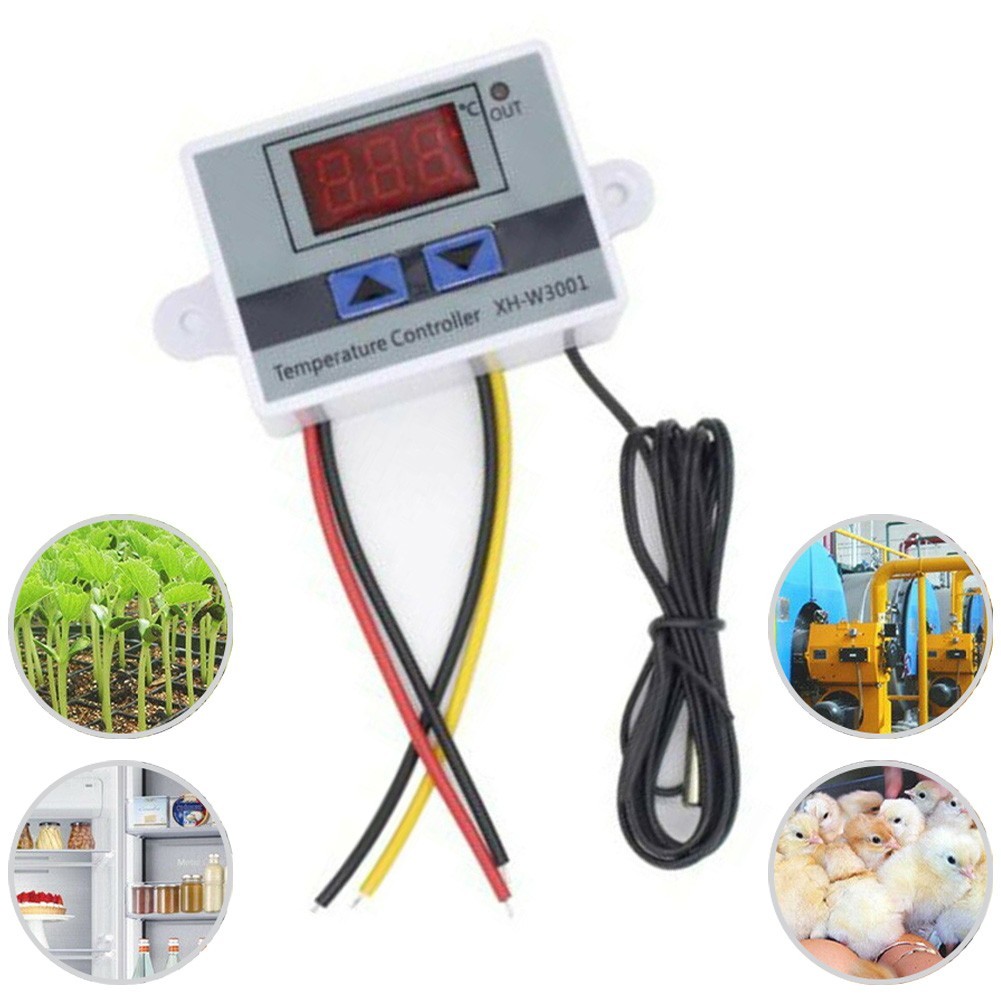 110V Incubator Digital Temperature Controller-Thermostat Switch Probe Tester New