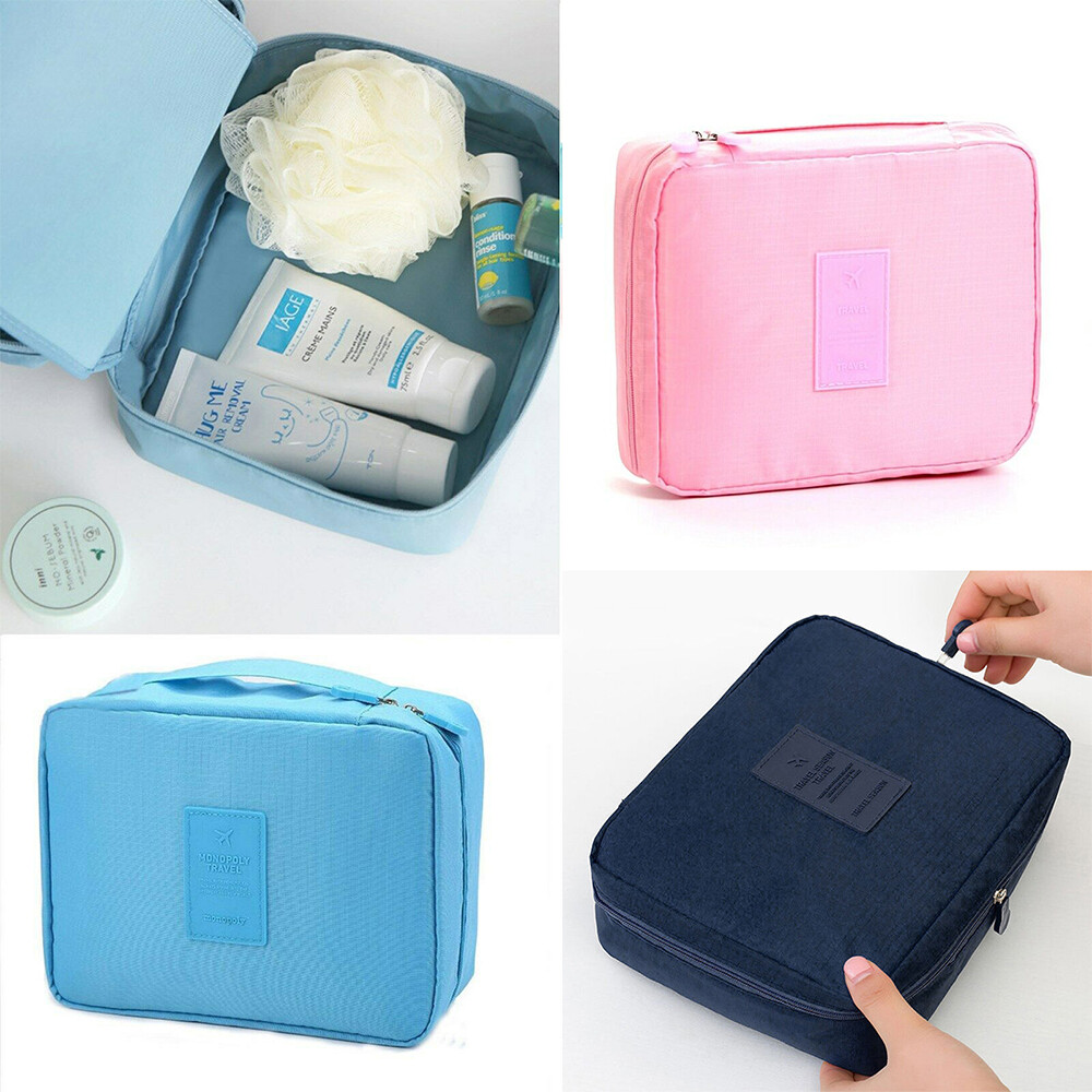Multifunction Cosmetic Bag Makeup Case Pouch Toiletry Wash Organizer Travel Bag