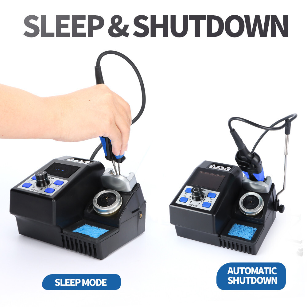 WEP SMT Hot Tweezers Soldering Station Desoldering Rework Station ESD KIT