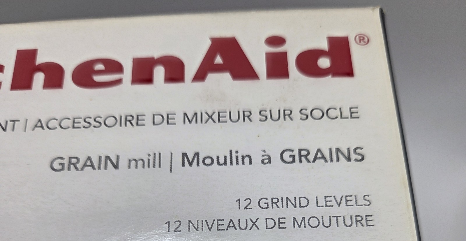 KitchenAid Grain Mill Stand Mixer Attachment Model KGM NIB