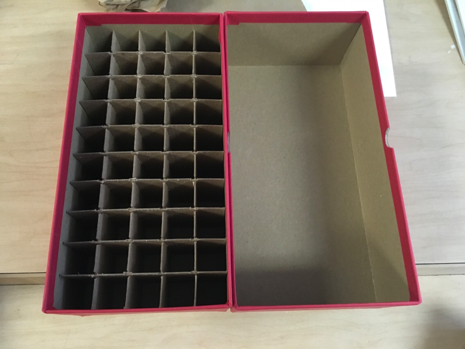 50 Duraclear Penny Tubes in a New Guardhouse Box for Storage of 50 1Cent Rolls
