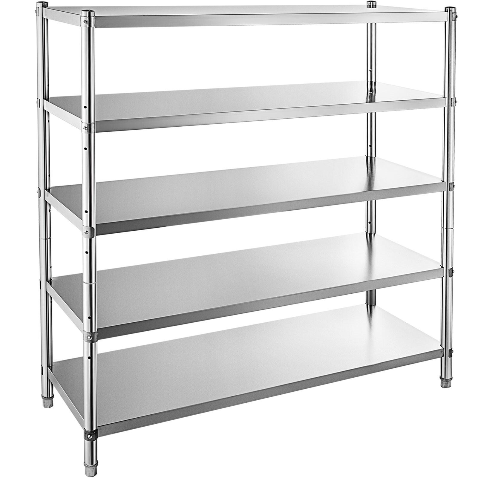 Kitchen Shelves Shelf Rack Stainless Steel Shelving and Organizer Units 4/5 Tier