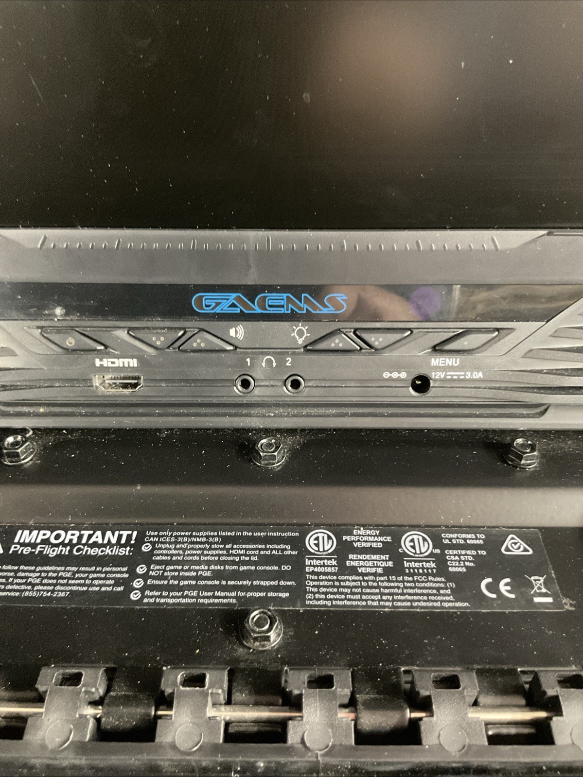 Gaems 6190 Portable Screen For PlayStation