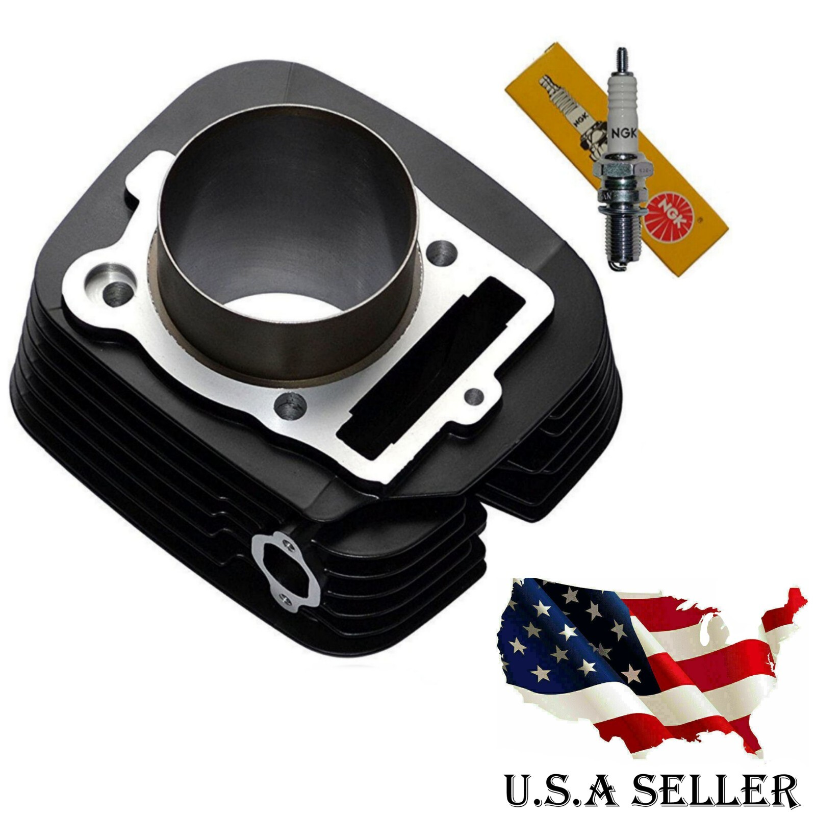 fits Yamaha Warrior 350 Cylinder Head Piston Gasket Top End Kit Set 1987 - 2004