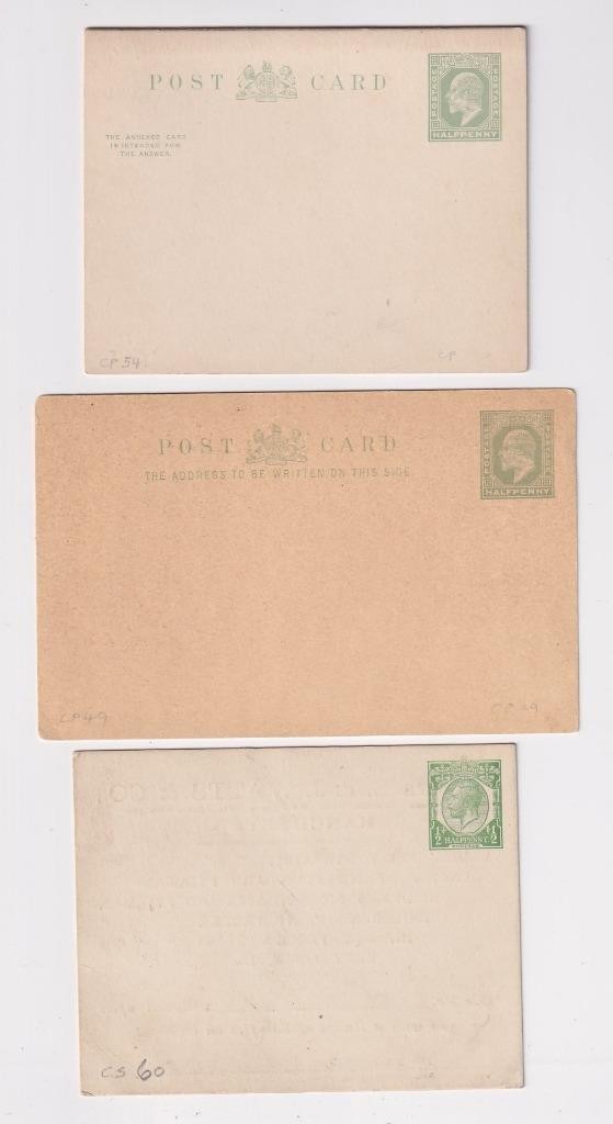 GB QV, EDVII, GV, GVI, QEII x 145 Stationery Registered, Envelopes, Lettercards.