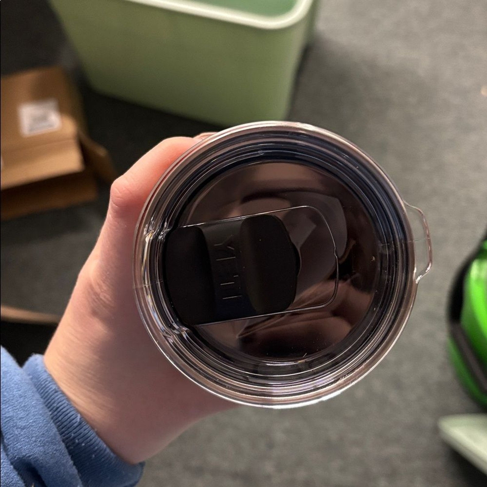 Yeti 16 oz stackable pint clay