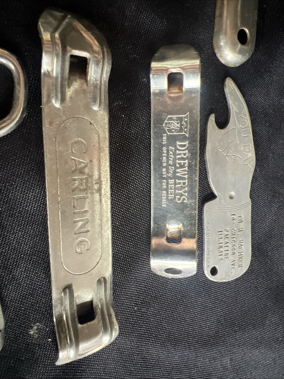 Vintage Beer Can/Bottle Openers - Set of 20