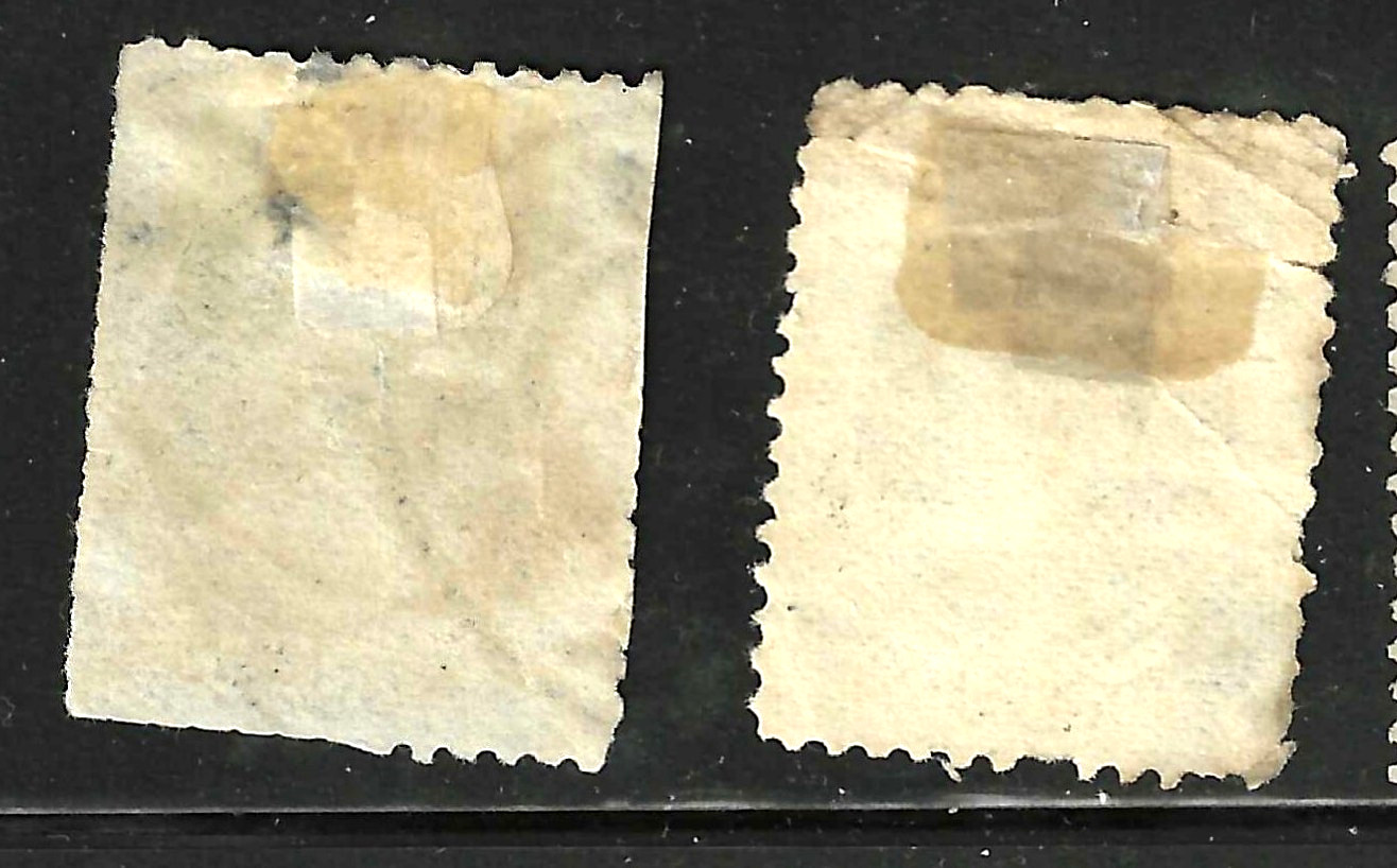 Sc #154/165/190 Decent Spacefillers 30 Cent Hamilton Banknote 1873 US 87A31