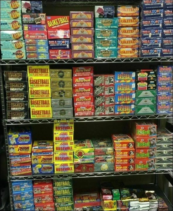 HUGE LOT: 100 Unopened Basketball Cards in Factory Sealed Packs of NBA Cards