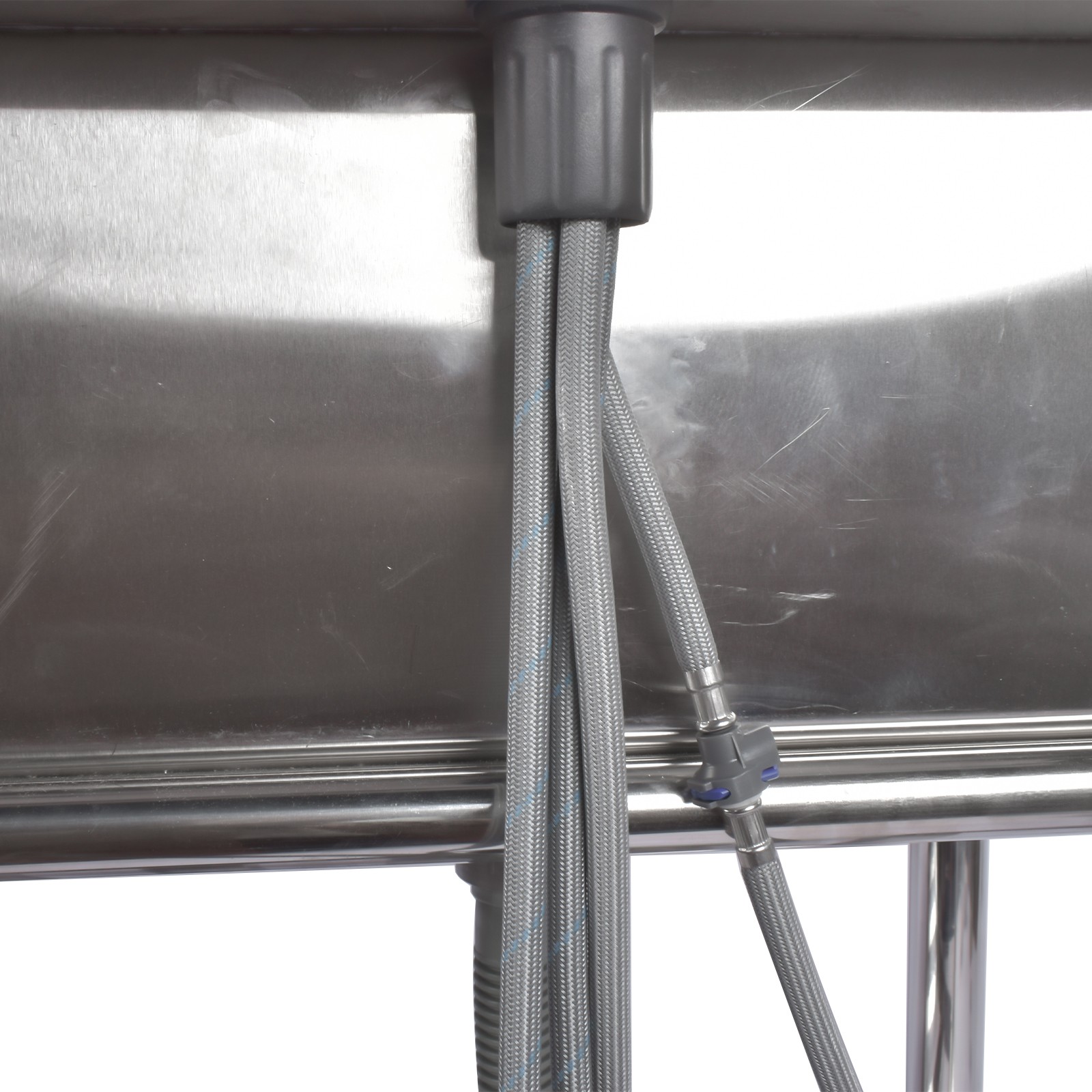 Garage Outdoor Sink Kitchen Commercial Sink Free Standing Sink Laundry Silver