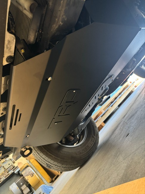 APC21 - Custom Skid Plate - Fits 05-23 Toyota Tacoma - Black with Red