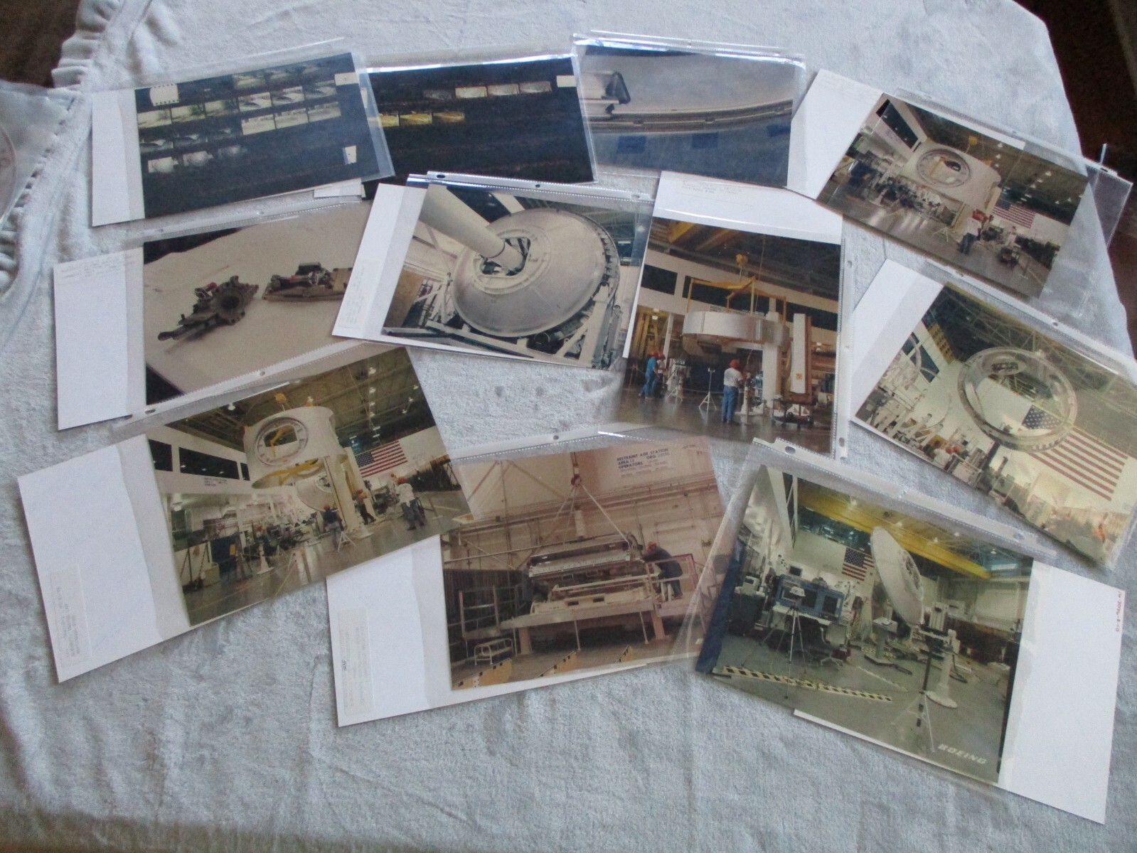 NASA BOEING SPACE STATION JSC PORTAL RING+BOOKLETS PHOTOS ORIGINAL PROJECT DATA