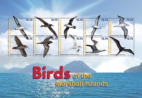 Marshall Islands 2021 - Birds - Sheet of 10 Stamps - Scott #1317 - MNH