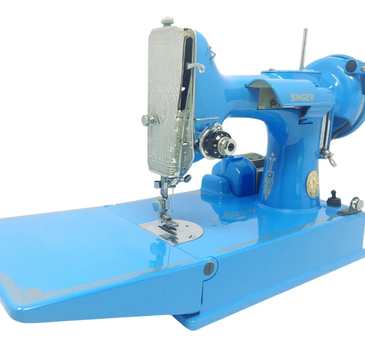 Singer Featherweight 221 Sewing Machine Custom Painted Color of Choice