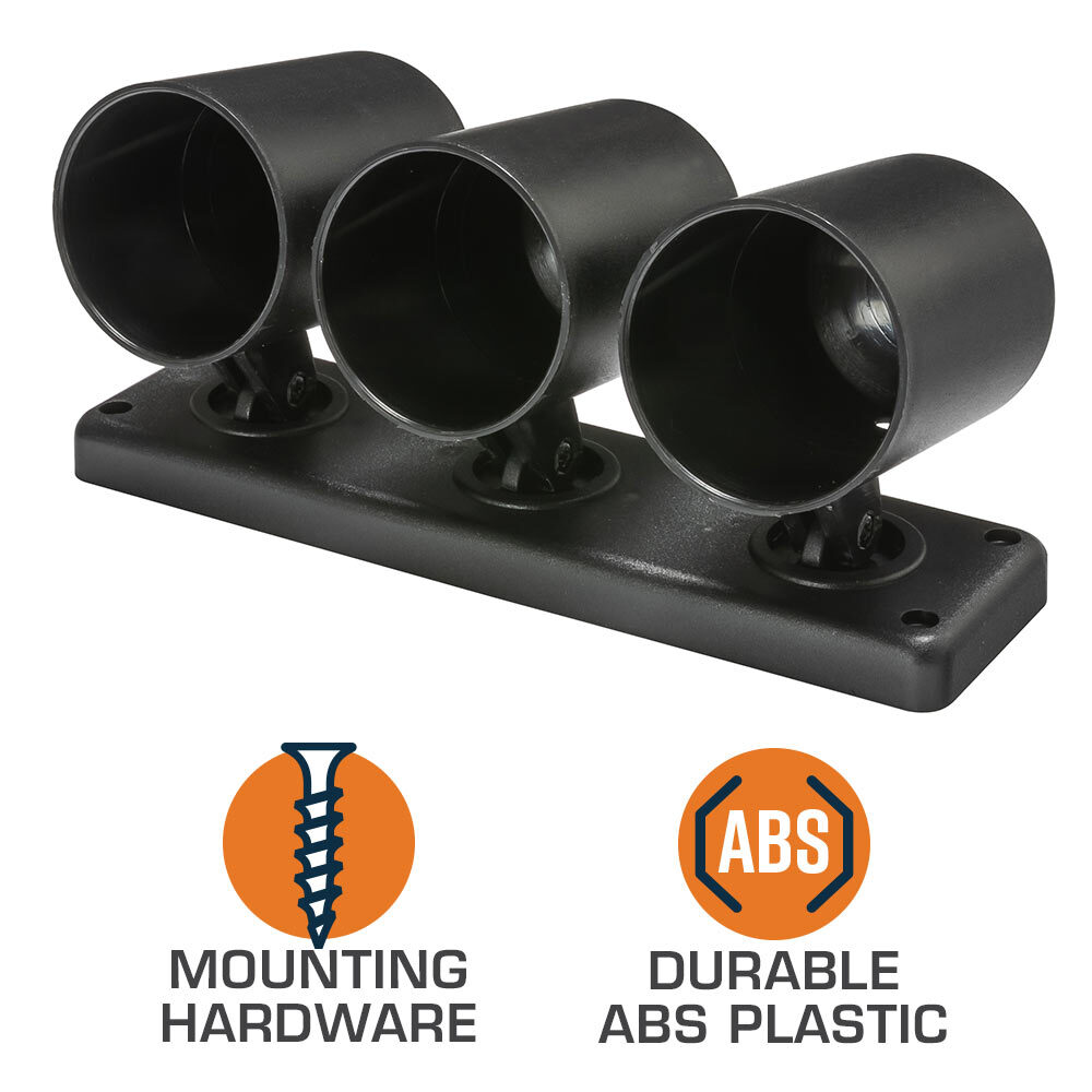 52mm Universal Triple Gauge Swivel Pod