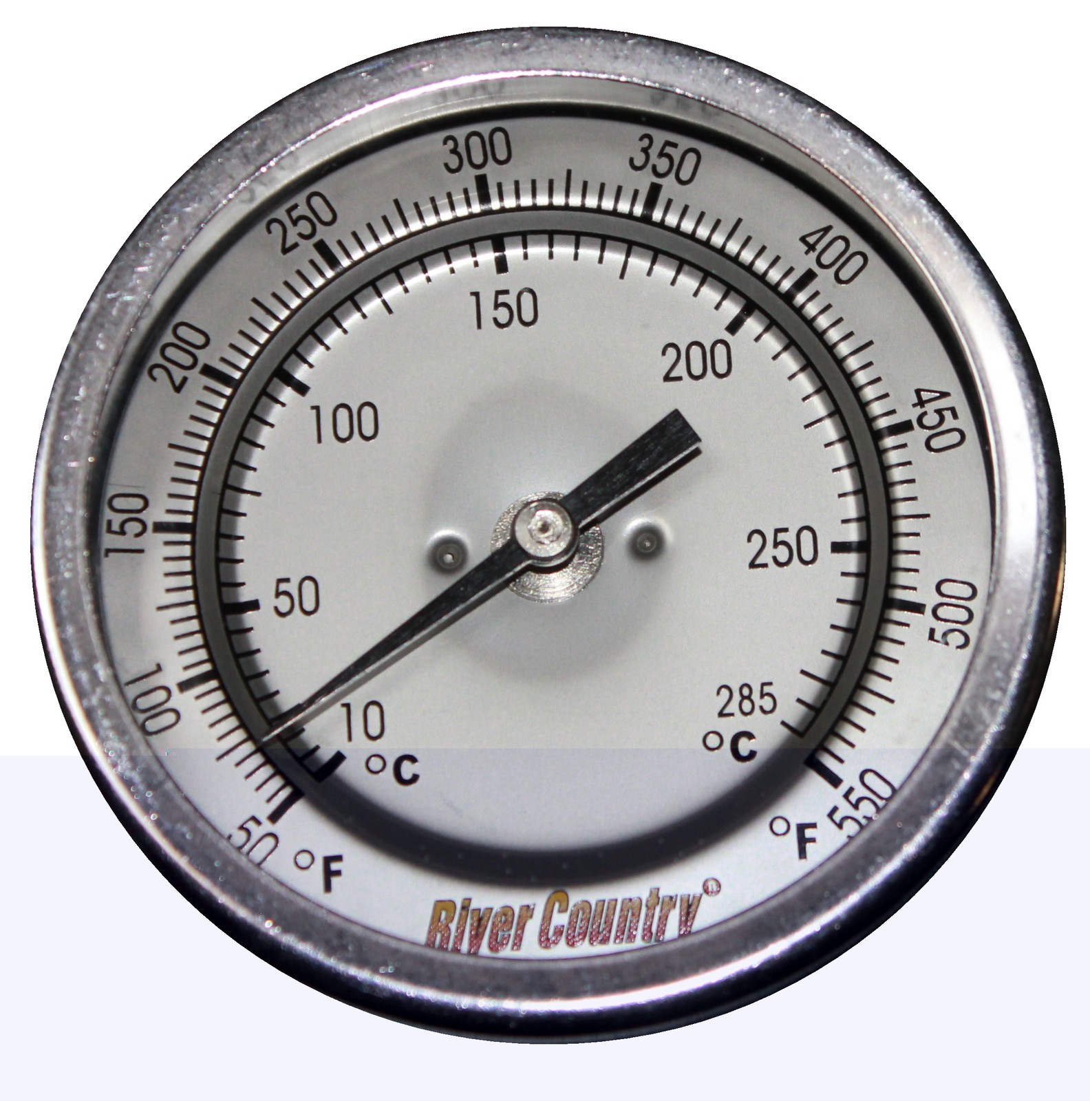 3" RIVER COUNTRY RC-T3FC BBQ CHARCOAL GAS ELECTRIC GRILL SMOKER PIT THERMOMETER