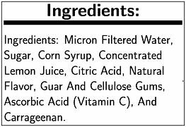 Luigis Real Italian Ice Lemon Squeeze Tube, 4 Ounce -- 24 per case.