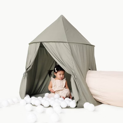 Rollic by Gathre Playroom Bundle Tent Tunnel and Ball Pit - Cream