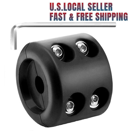 ATV UTV Winch Stopper Rubber Heavy Duty Cable Line Saver Waterproof Rope Hook