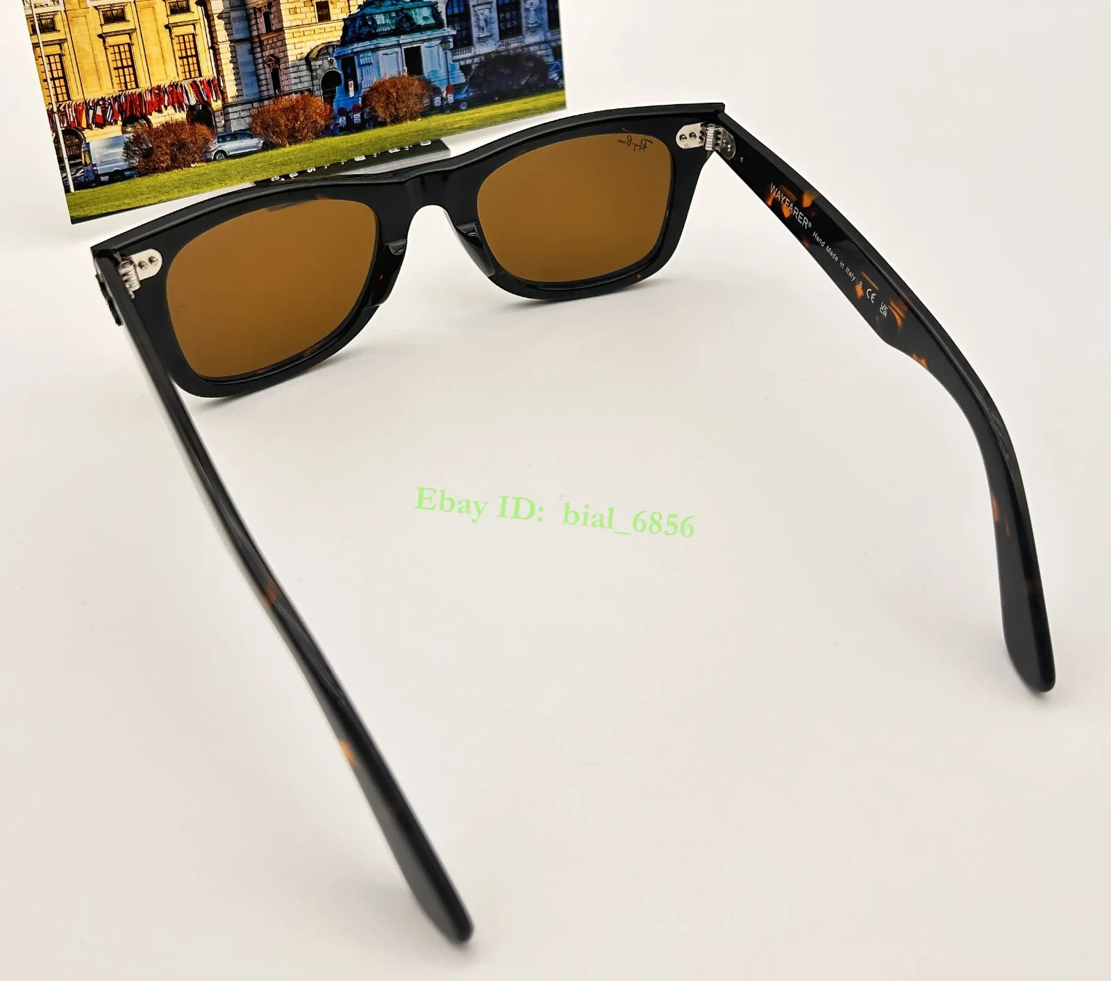 Ray-Ban Sunglasses RB2140 Original Wayfarer Tortoise Frame Brown Lenses 50mm