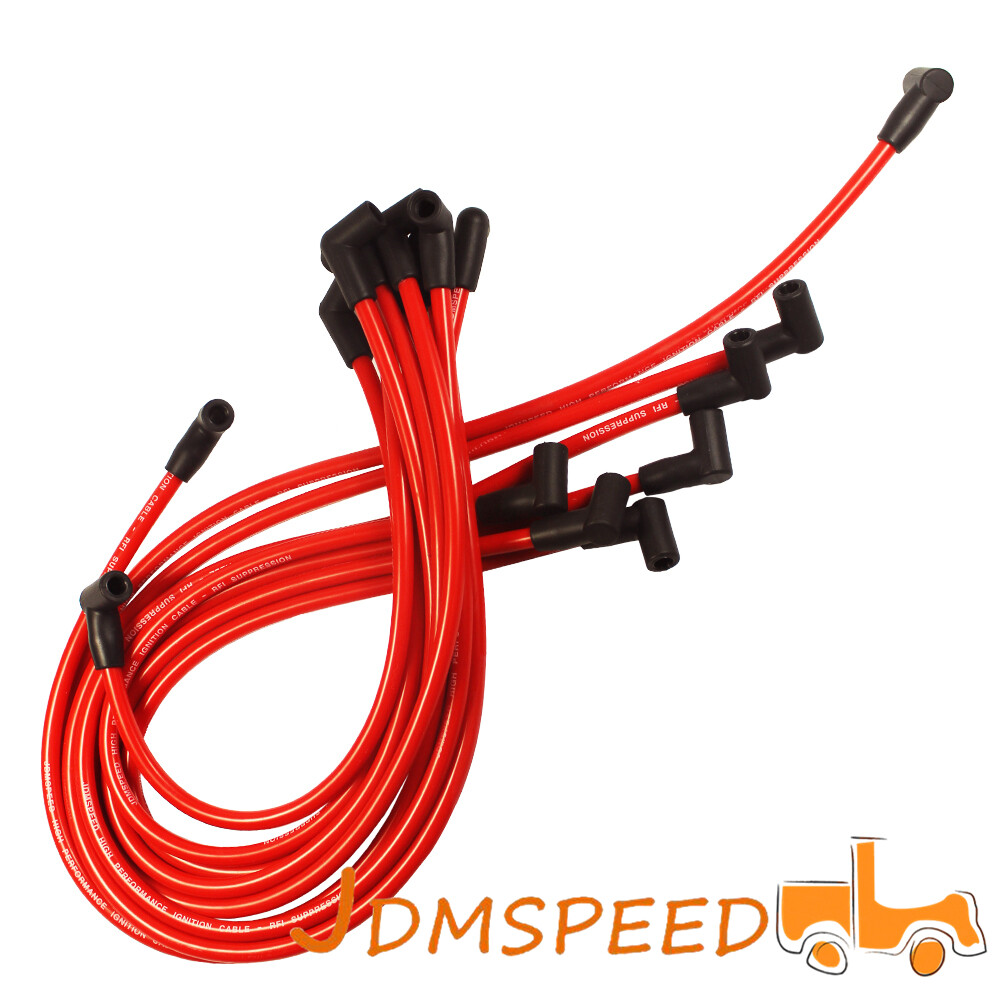 10.5 MM High Performance Spark Plug Wire Set 350 383 454 Electronic SBC BBC HEI