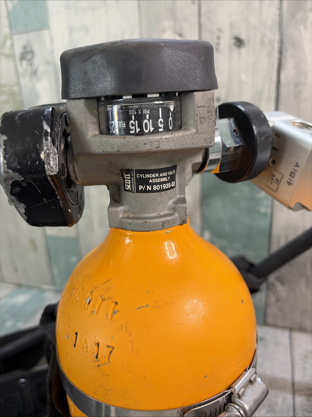 Scott SKA-PAK 5min Emergency Escape Bottle SABA Mobile Air SCBA Work Pack