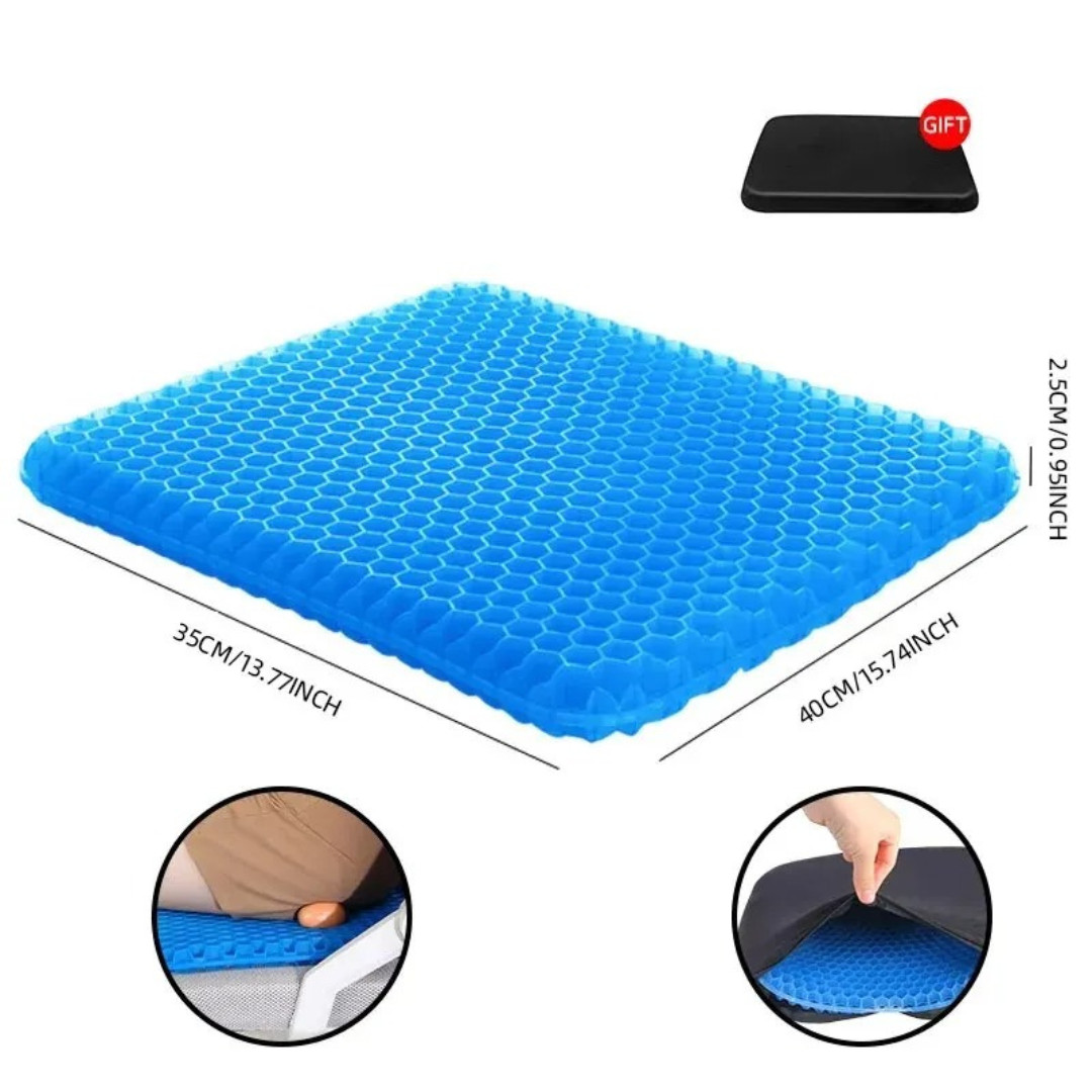 Honeycomb Gel Seat Cushion 2.5cm Thick | Cooling, Orthopedic Support