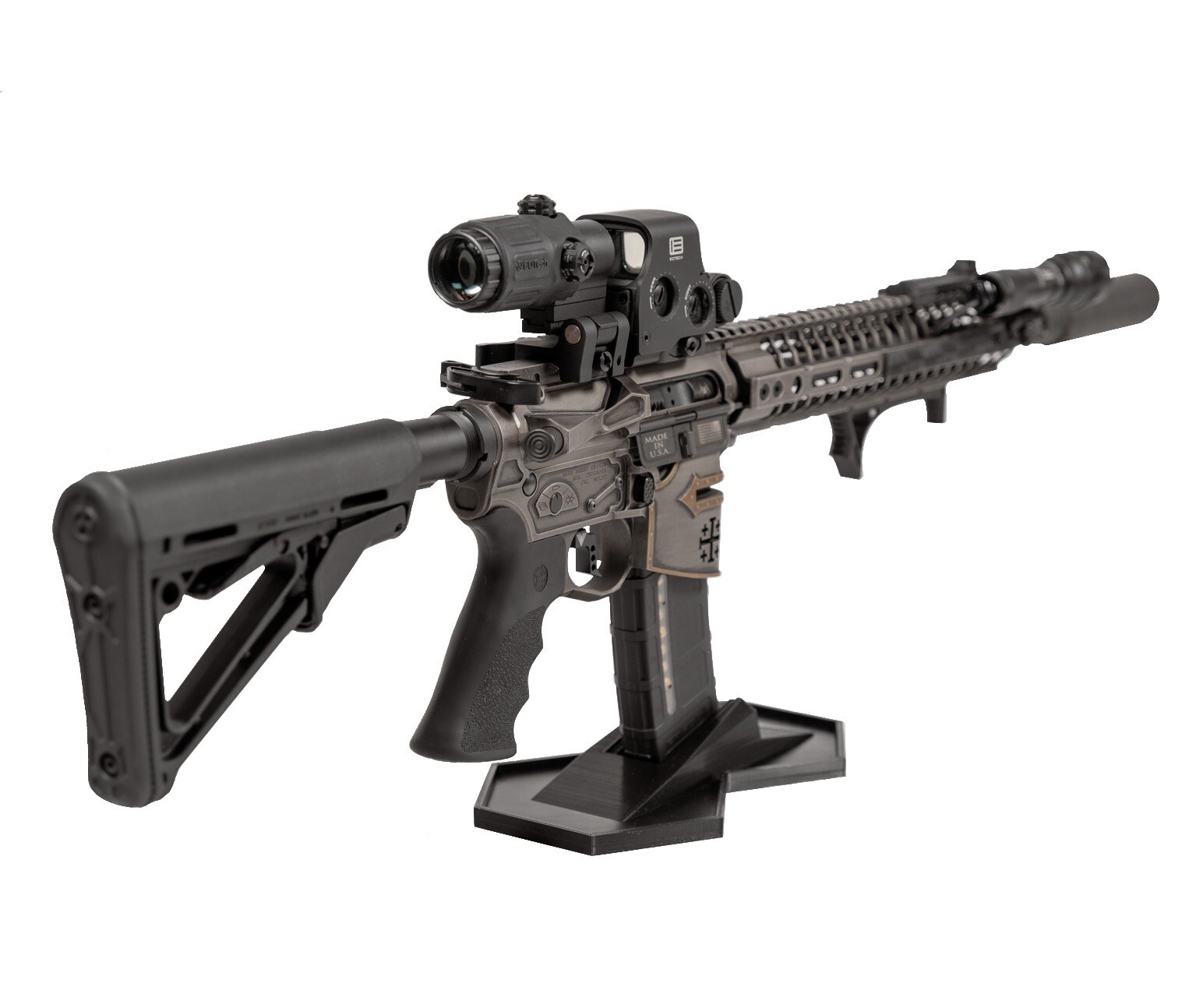 Mag Mount 5.56/.223 (The Mag Rack) - Rifle Stand