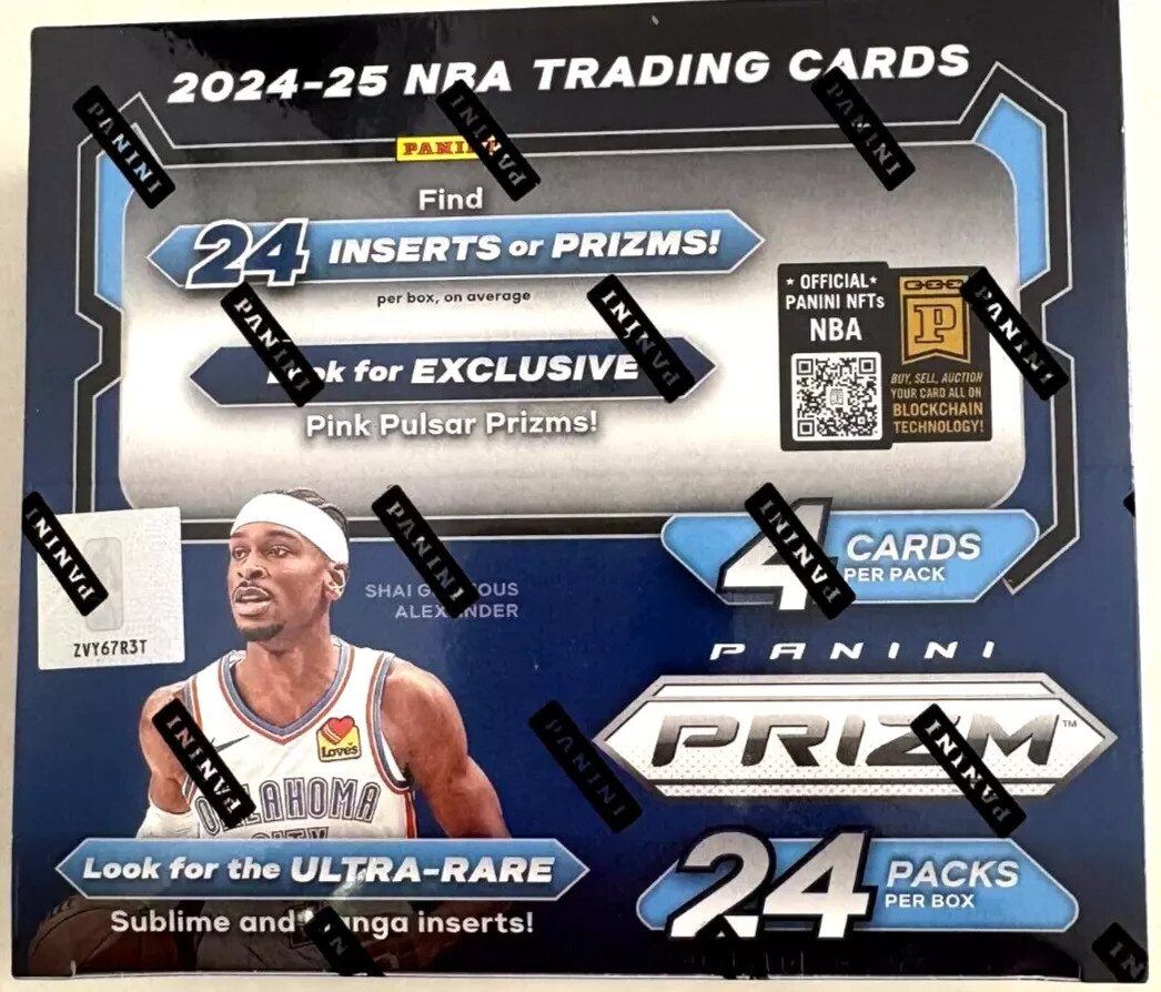 2024-25 Panini Prizm NBA Basketball Factory Sealed Retail 24 Pack Box