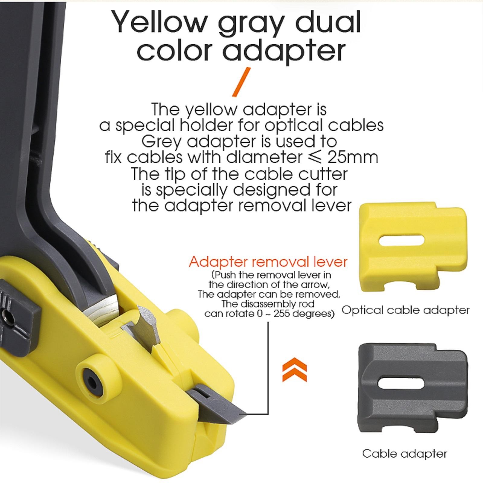 Fiber Optic Cable Stripping Knife KMS-K Longitudinal Cable Cutter Slitter J