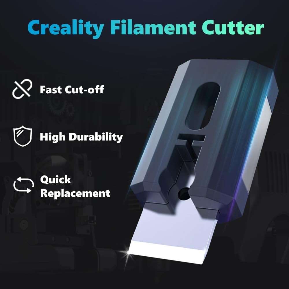 Creality K2 Plus/K2/K2 Pro Filament Cutter Module Replacement Fast Cut Off 10PCS