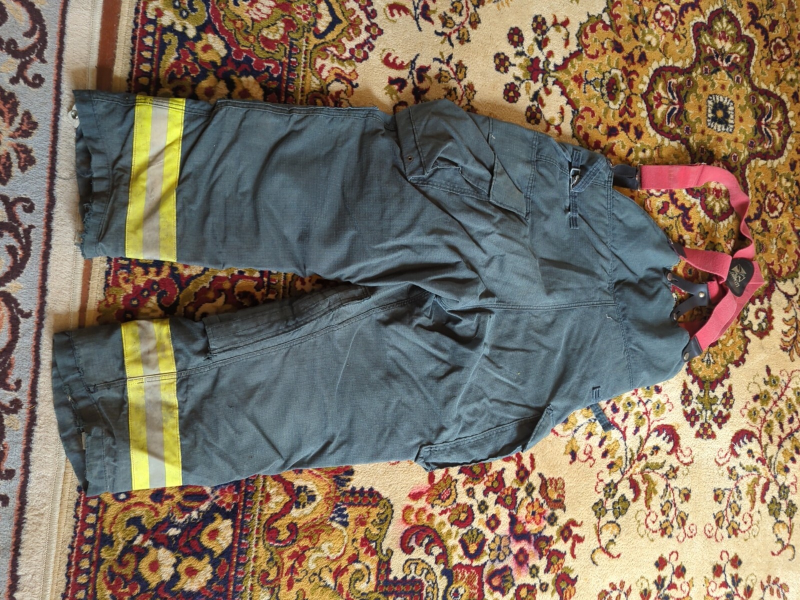 Retired Firefighter Gear Turnout Pants FIRE USED Size 40 X 28 See Pics
