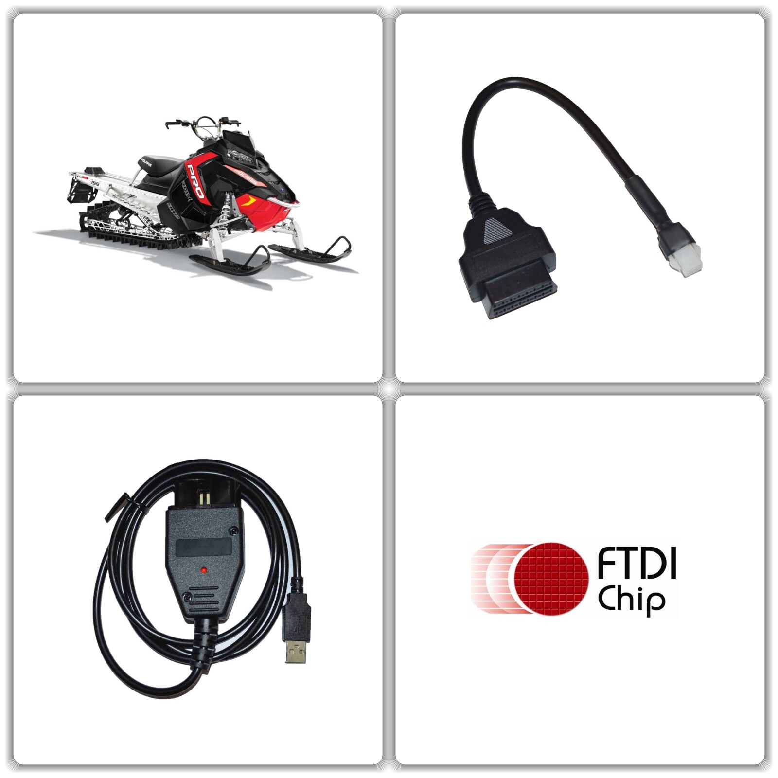 EFI Diagnostic system kit for Polaris Digital Wrench 4.3