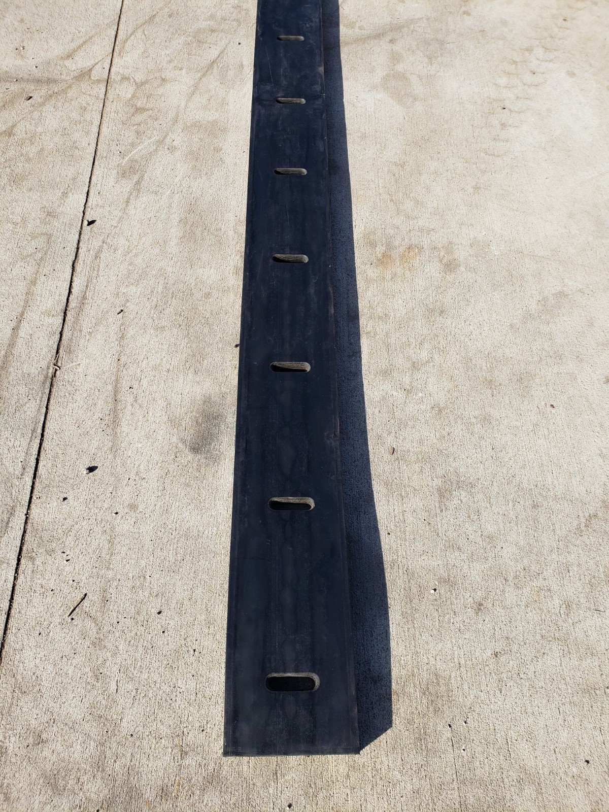 1-1/2 X 8" RUBBER EDGE FOR 12FT SNOW PUSHER, SNOW PLOW RUBBER, PROTECH - 139.75"