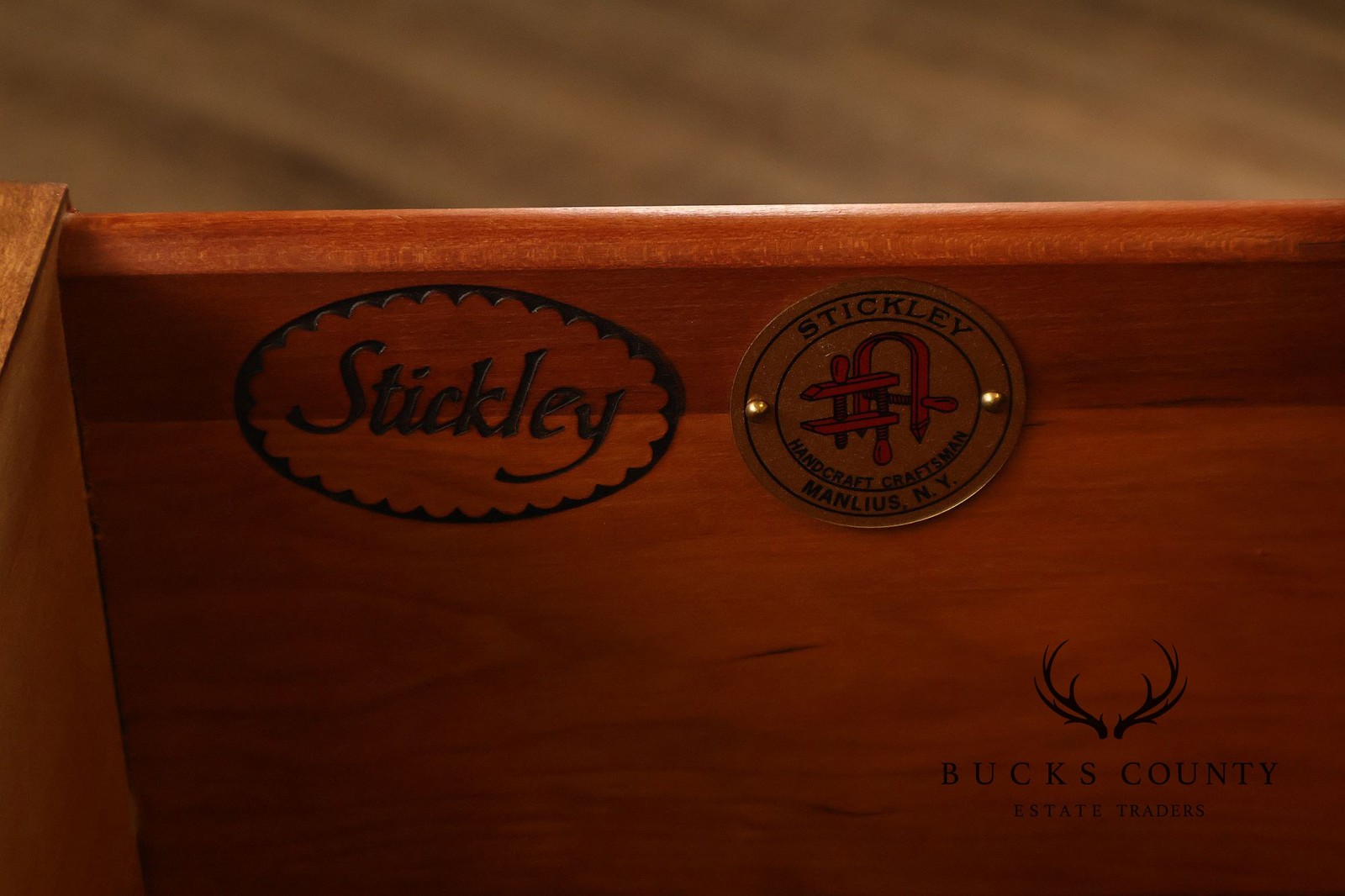 Stickley Harvey Ellis Collection Inlaid Nine Drawer Dresser