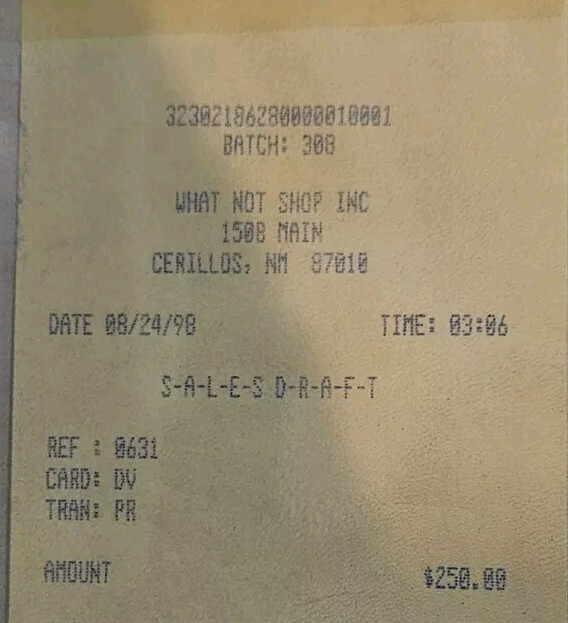 Hopi Kachina / Katsina Doll; Koshare Clown Sitting With Original 1998 Receipt