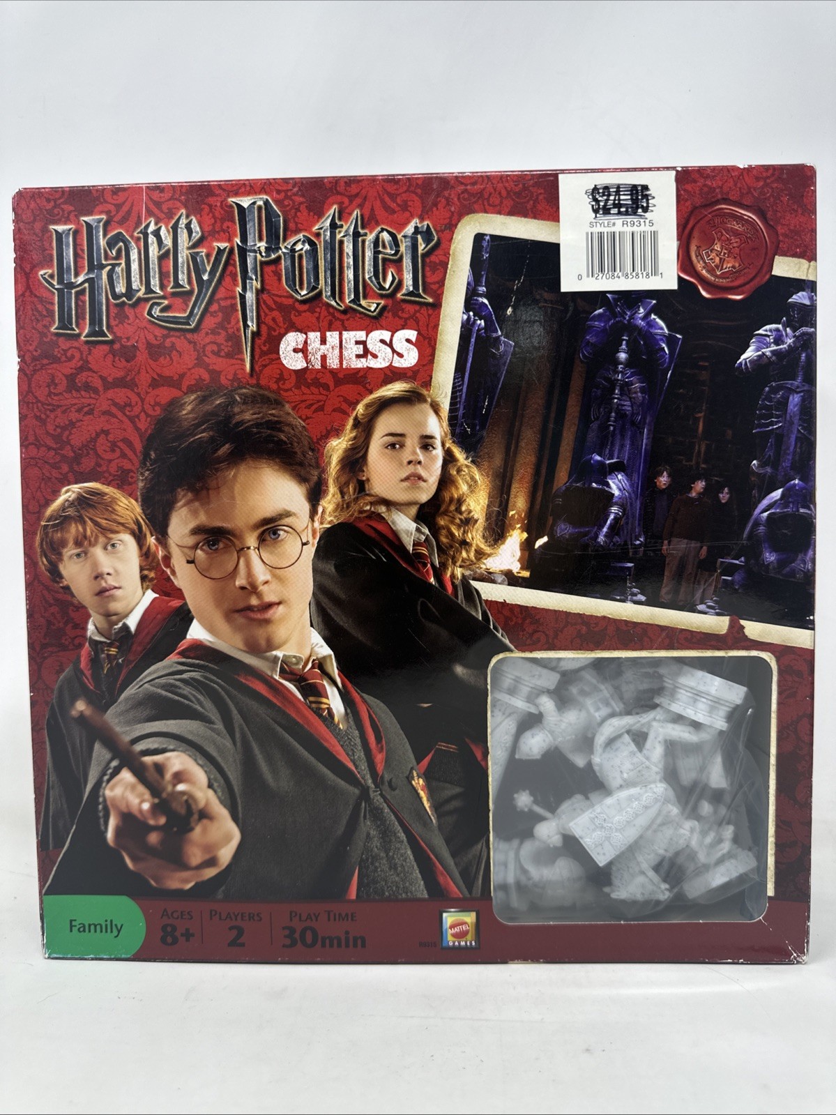 Harry Potter Chess Set 32 Pieces Mattel 2009 A Magical Twist On The Classic Game